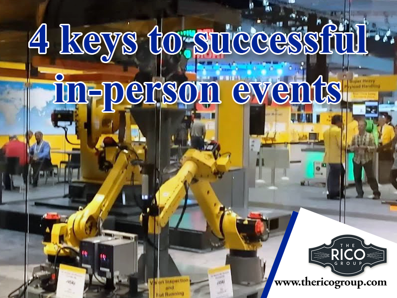 4 keys to successful in-person events